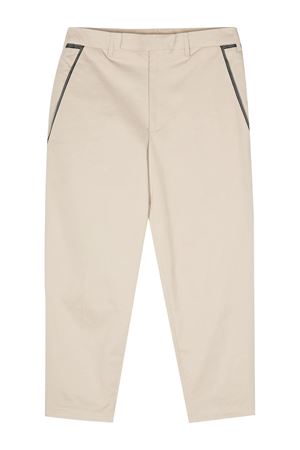 Light beige cotton blend trousers NEIL BARRETT | MY30158LY021752N